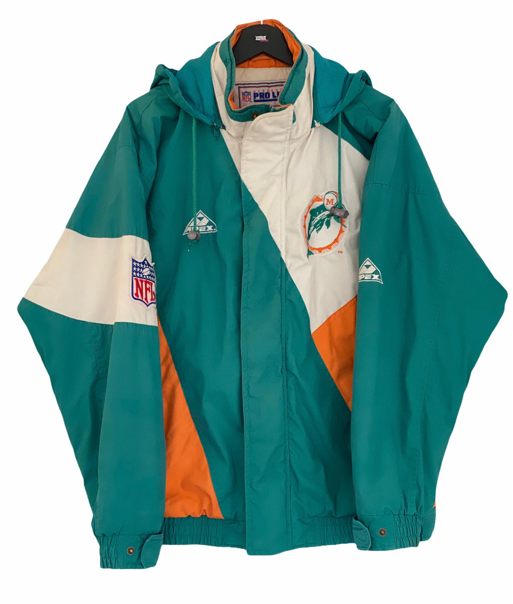 Miami Dolphins Pro Line Apex One Sharktooth(M) – Retro Windbreakers