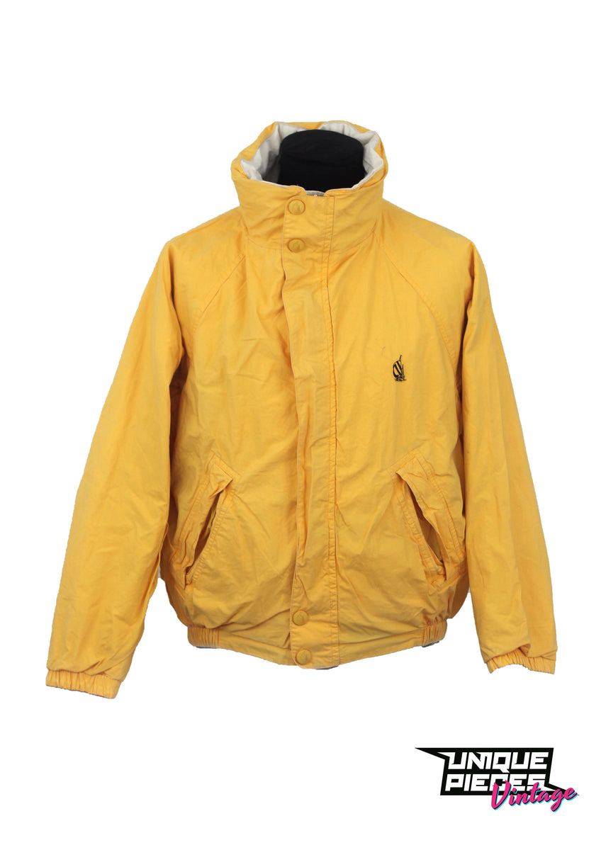 Nautica Segler Jacke beidseitig tragbar Gelb Beige – Unique - Main Image