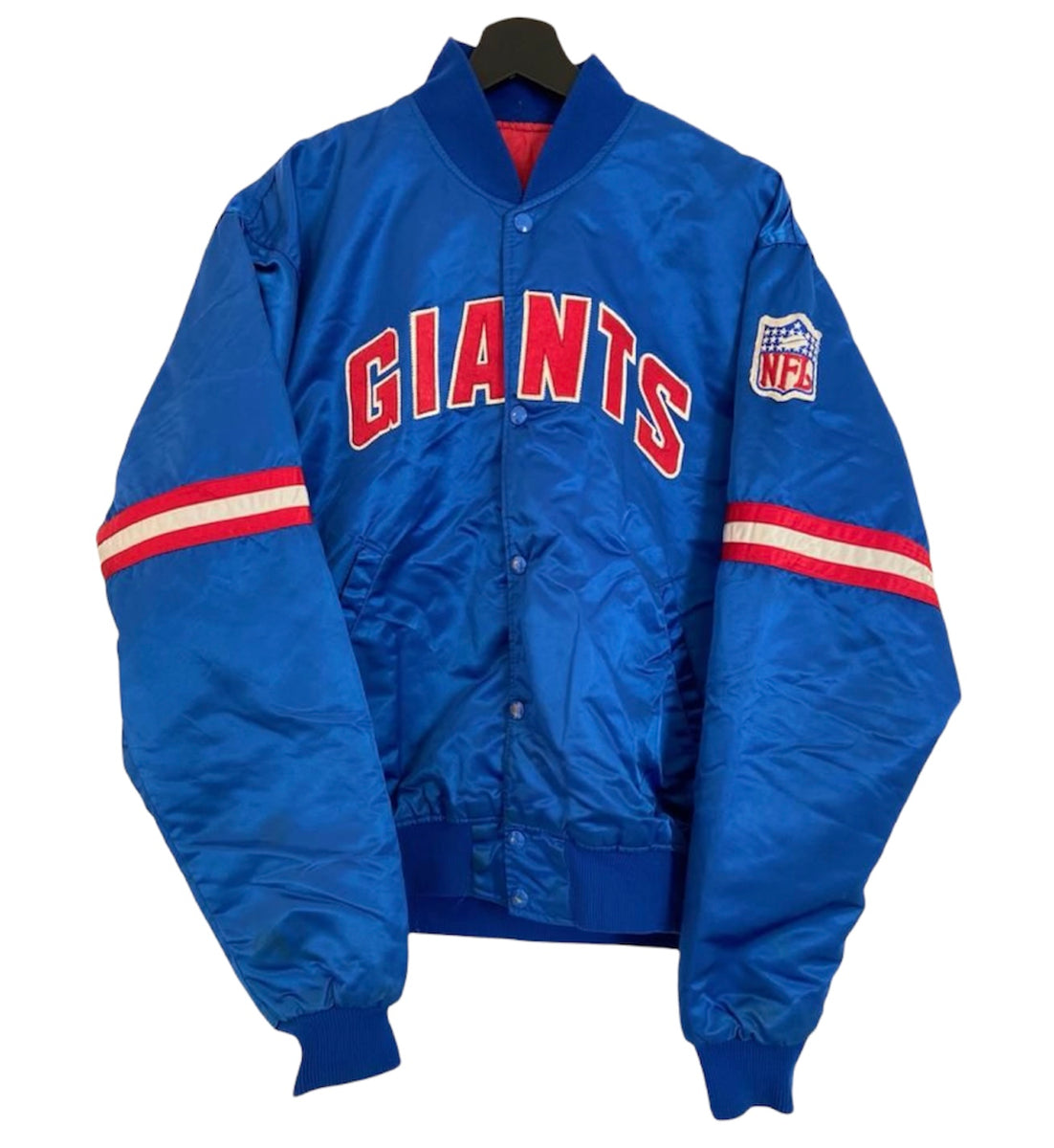 Vintage Starter Pro Line shops New York Giants NFL Jacket Blue USA.