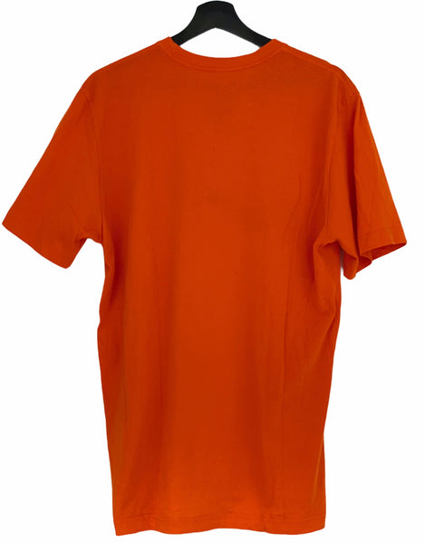 Nike Sportswear NIKE Big Logo Slim Fit T Shirt Tee Orange Large freeshipping - Unique Pieces Vintage