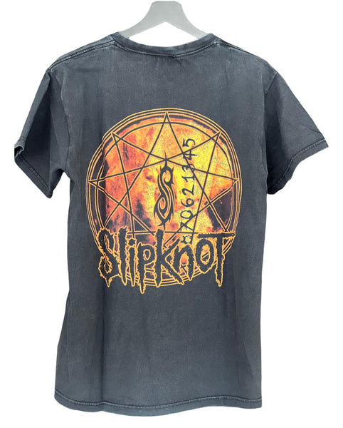 Slipknot Metal band Shirt T Shirt Tee Frontprint back Black wash medium