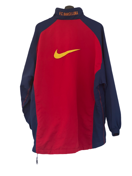 Nike FC Barcelona Track Top Blaugrana Team Sports Red/ blue Medium freeshipping - Unique Pieces Vintage