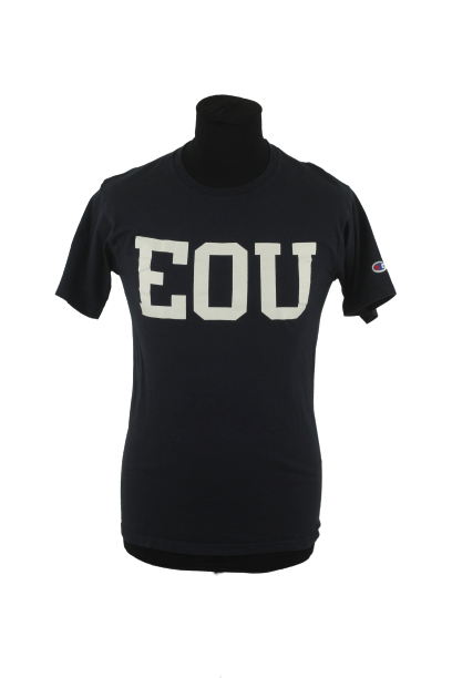 Champion Small Logo EOU T Shirt Tee Navy Blue Small freeshipping - Unique Pieces Vintage