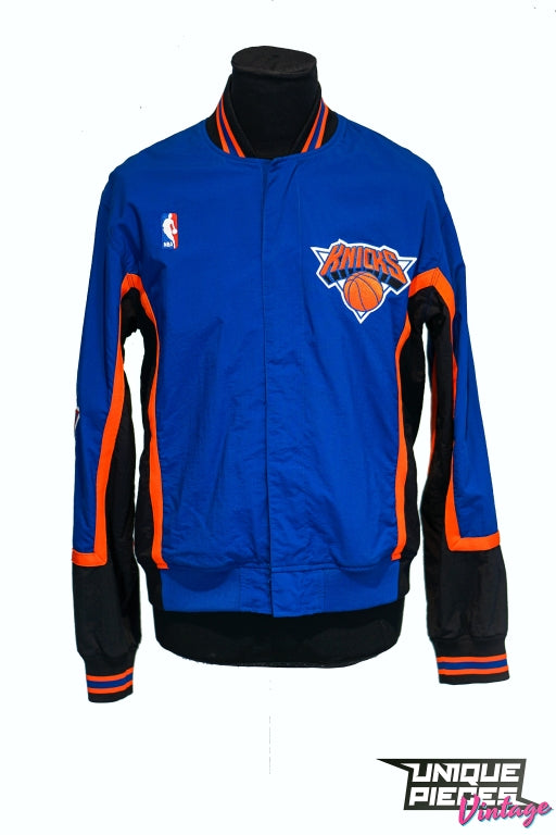 Mitchell & Ness New York Knicks NBA jacket Blue Orange  Medium freeshipping - Unique Pieces Vintage
