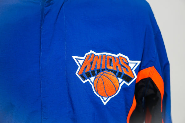 Mitchell & Ness New York Knicks NBA jacket Blue Orange  Medium freeshipping - Unique Pieces Vintage