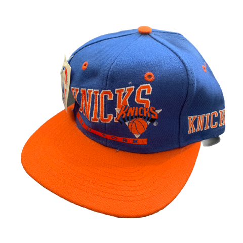 Vintage Cap New York Knicks NBA Snapback stitched black blue orange one size freeshipping - Unique Pieces Vintage