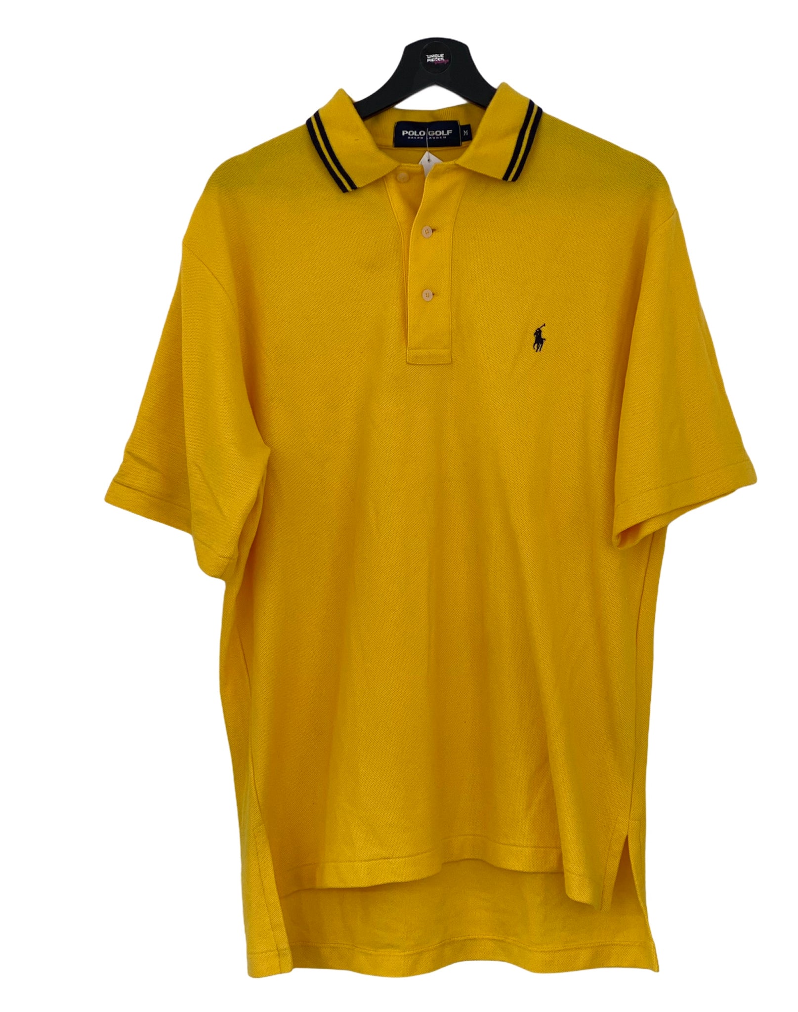 Ralph Lauren Polo Golf shirt yellow medium freeshipping - Unique Pieces Vintage