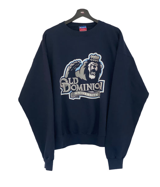 Champion Reverse Weave University Sweater C Logo dark blue Large freeshipping - Unique Pieces Vintage