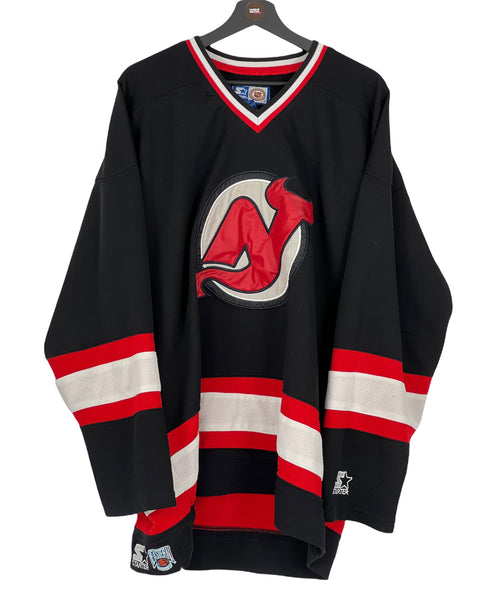 Starter New Jersey Devils NHL Ice Hockey Jersey black/ red Size XXLarge