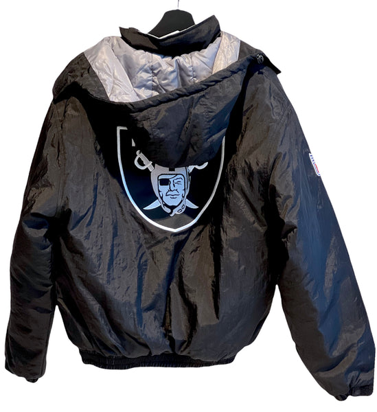 NEU!!! Starter Los Angeles Raiders  puffer jacket Black medium