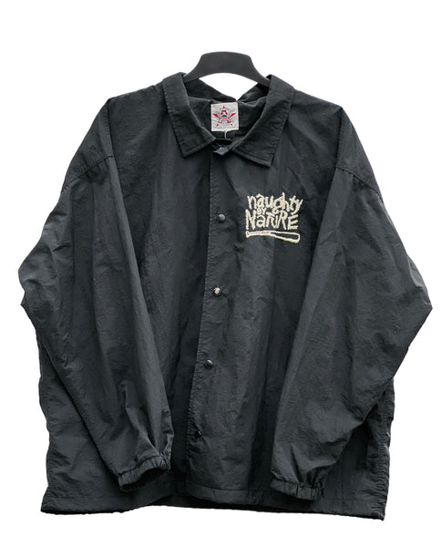 Vintage 90's Rock Embassy Naughty by Nature Coach jacket black Size XL