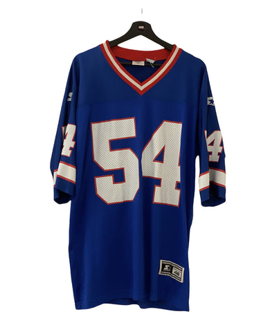 Starter Buffallo Bills Spielman 54 Football Jersey NFL T Shirt Tee Blue/ Red Large freeshipping - Unique Pieces Vintage