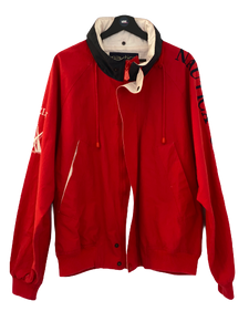 Nautica Sail Challenge jacket stitched letters  Red  XLarge freeshipping - Unique Pieces Vintage